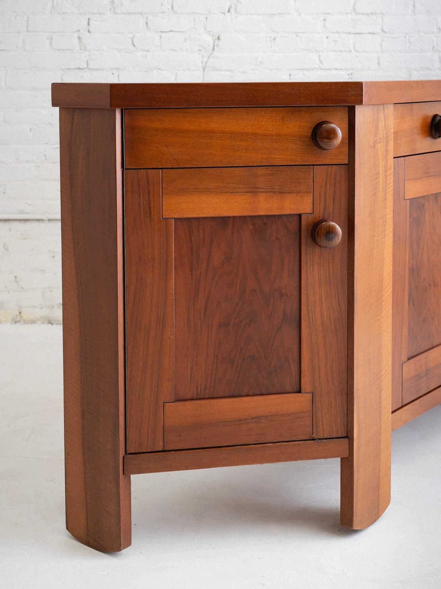 Silvio Coppola for Bernini Mid Century Italian Credenza 1