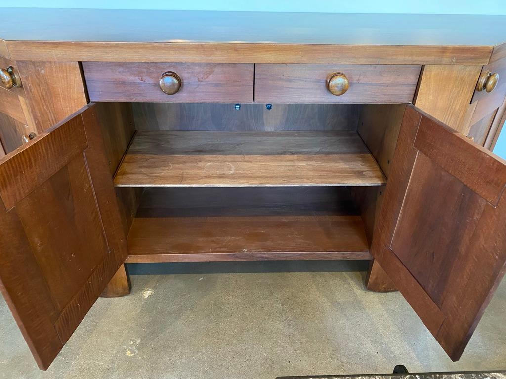 Mid-20th Century Silvio Coppola for Bernini Sideboard in Walnut, Italy, 1960's