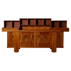 Grande credenza in noce Silvio Coppola di Bernini, Italia, anni '60