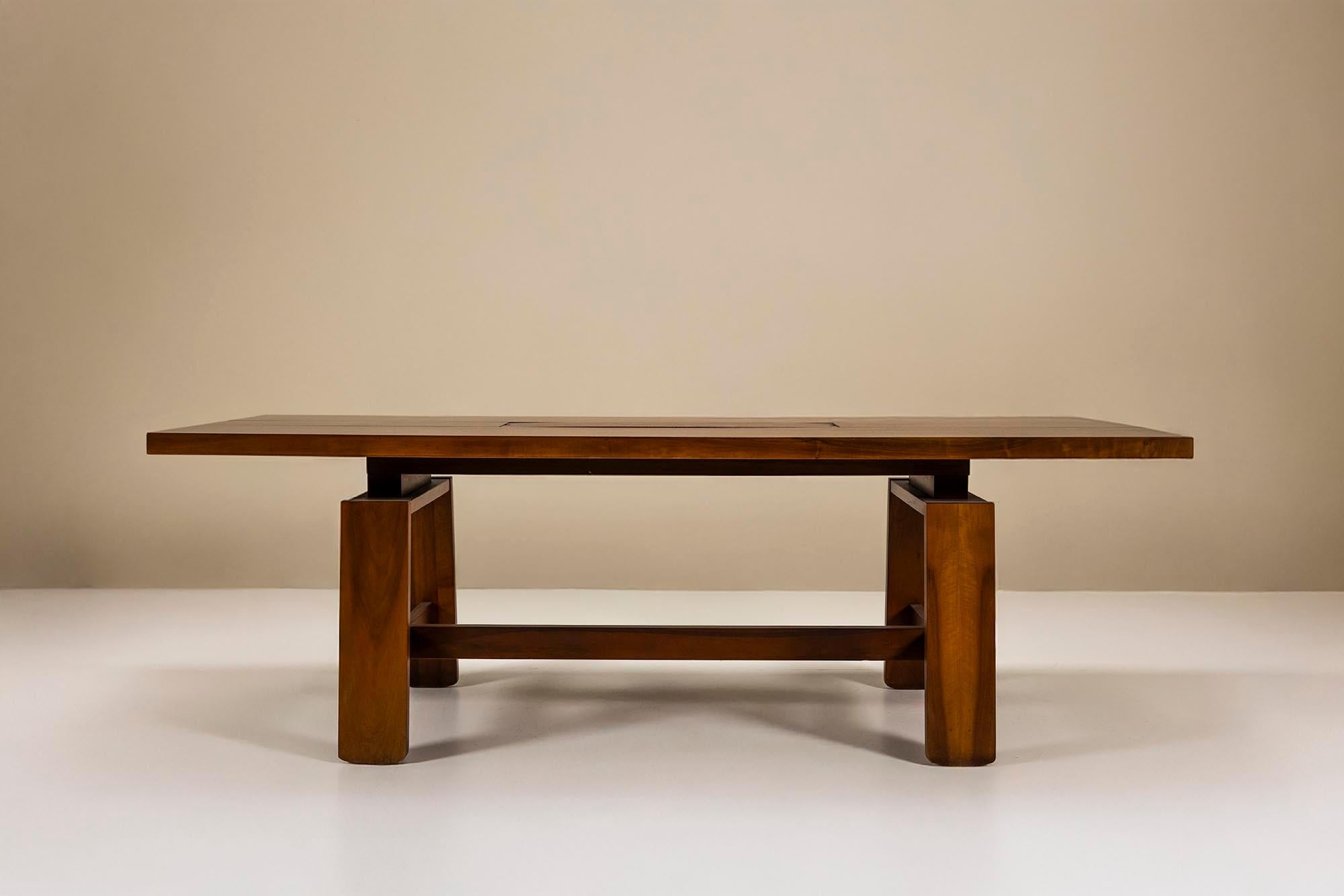 Mid-Century Modern Silvio Coppola Mod. 611 Dining Table for Bernini, Italy 1960s