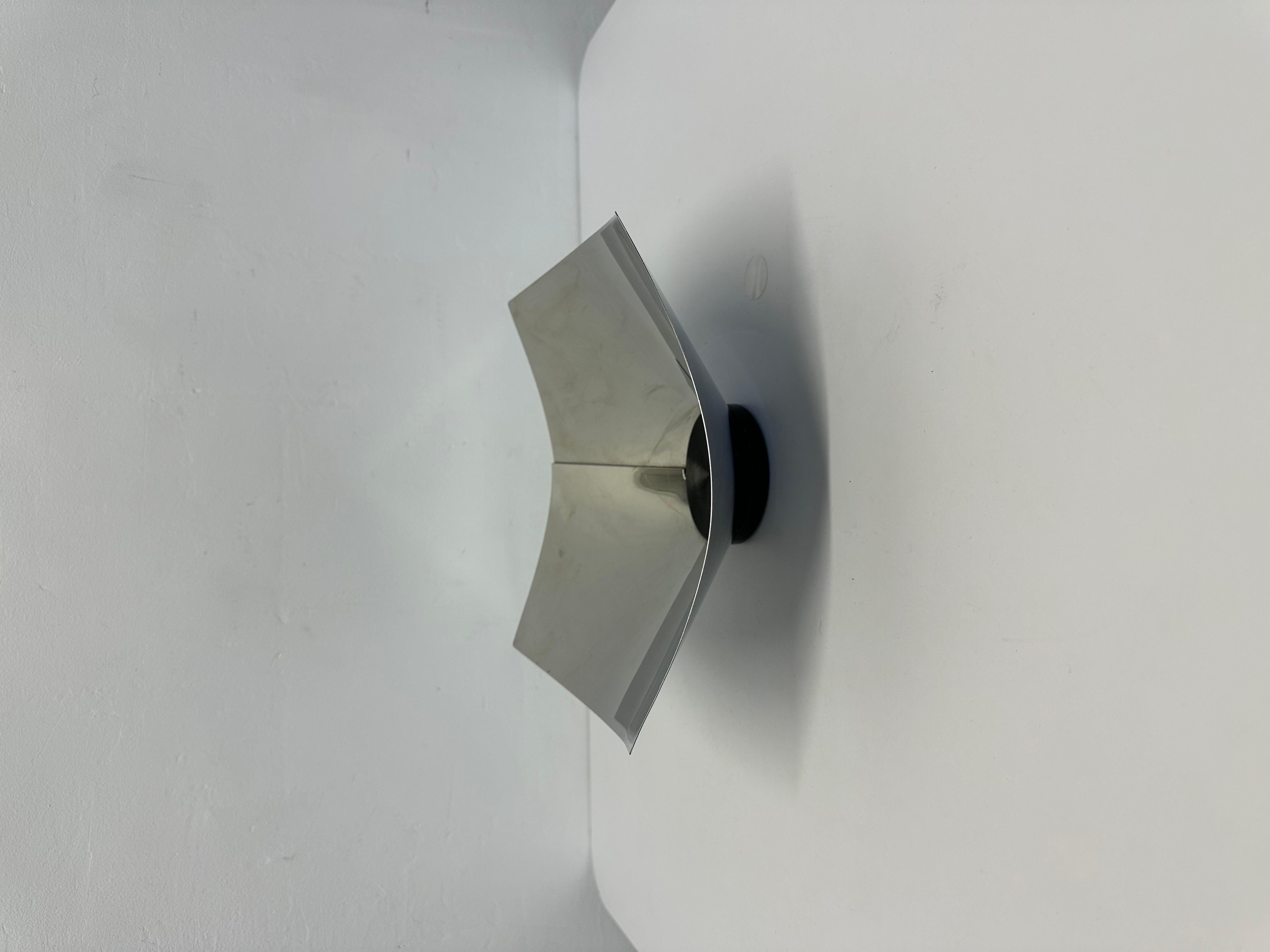 Modern Silvio Coppola Polished Stainless Steel Lobo Fruit Bowl for Alessi, 1990s