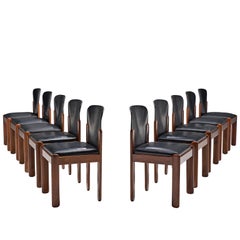 Silvio Coppola Set of Ten Dining Chairs