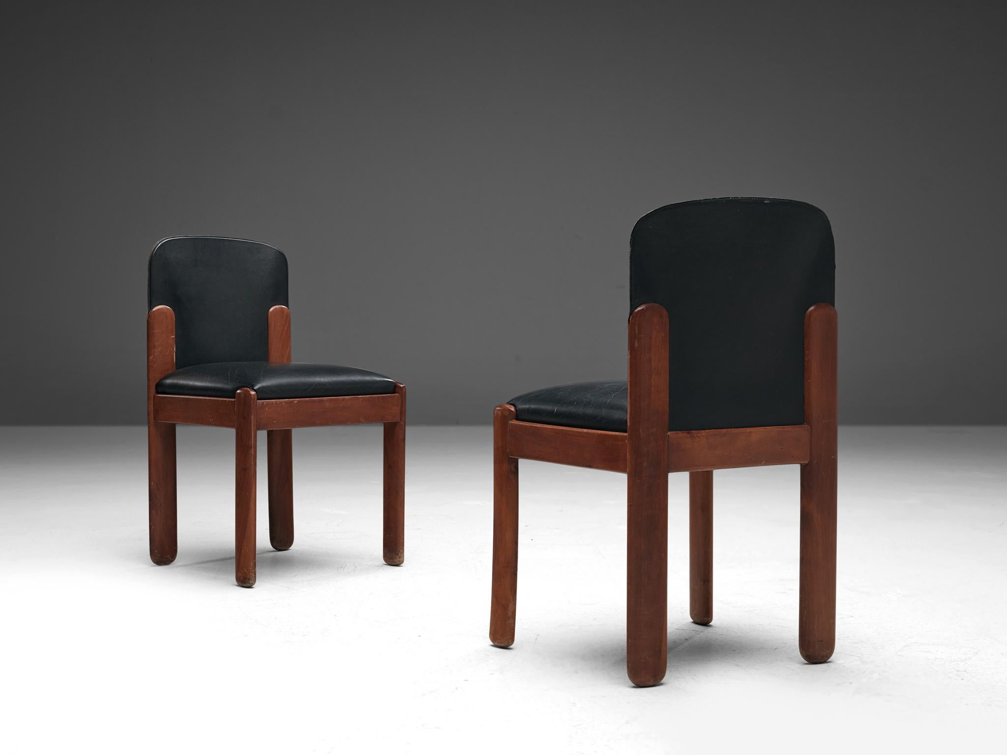 Set of Ten Silvio Coppola Dining Chairs In Good Condition In Waalwijk, NL