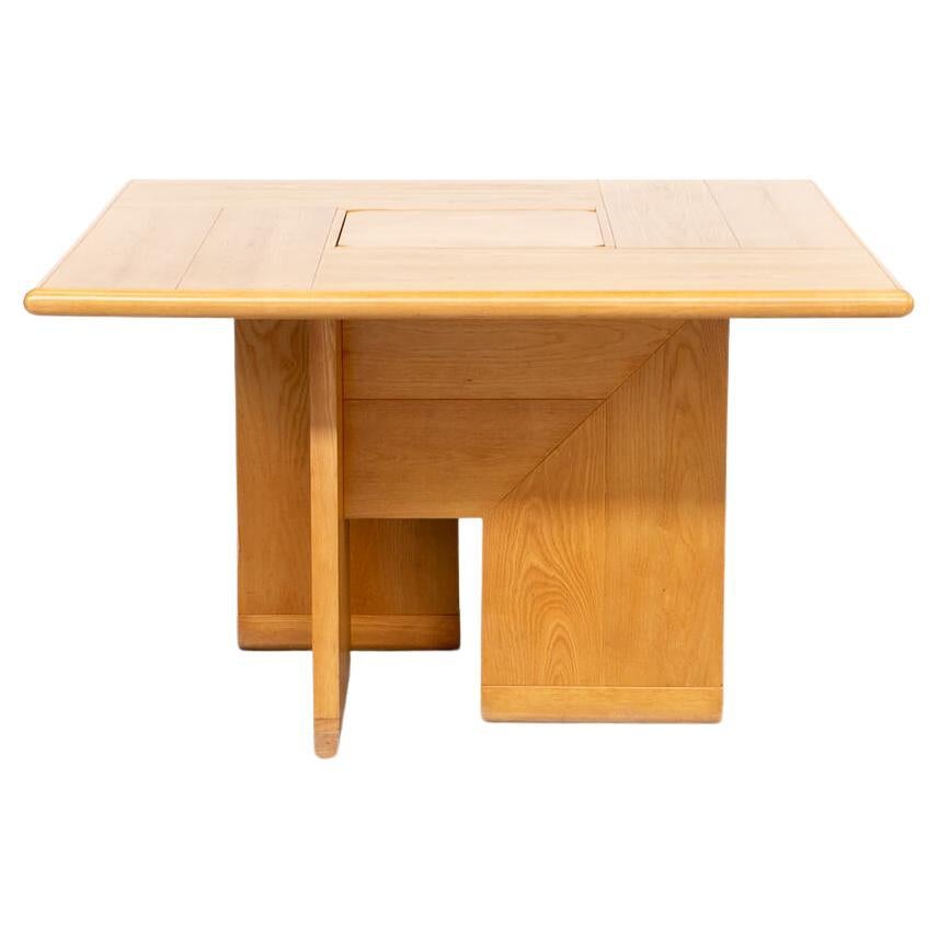 Silvio Coppola ‘tavolo quadrato’ dining table for Fratelli Montina For Sale