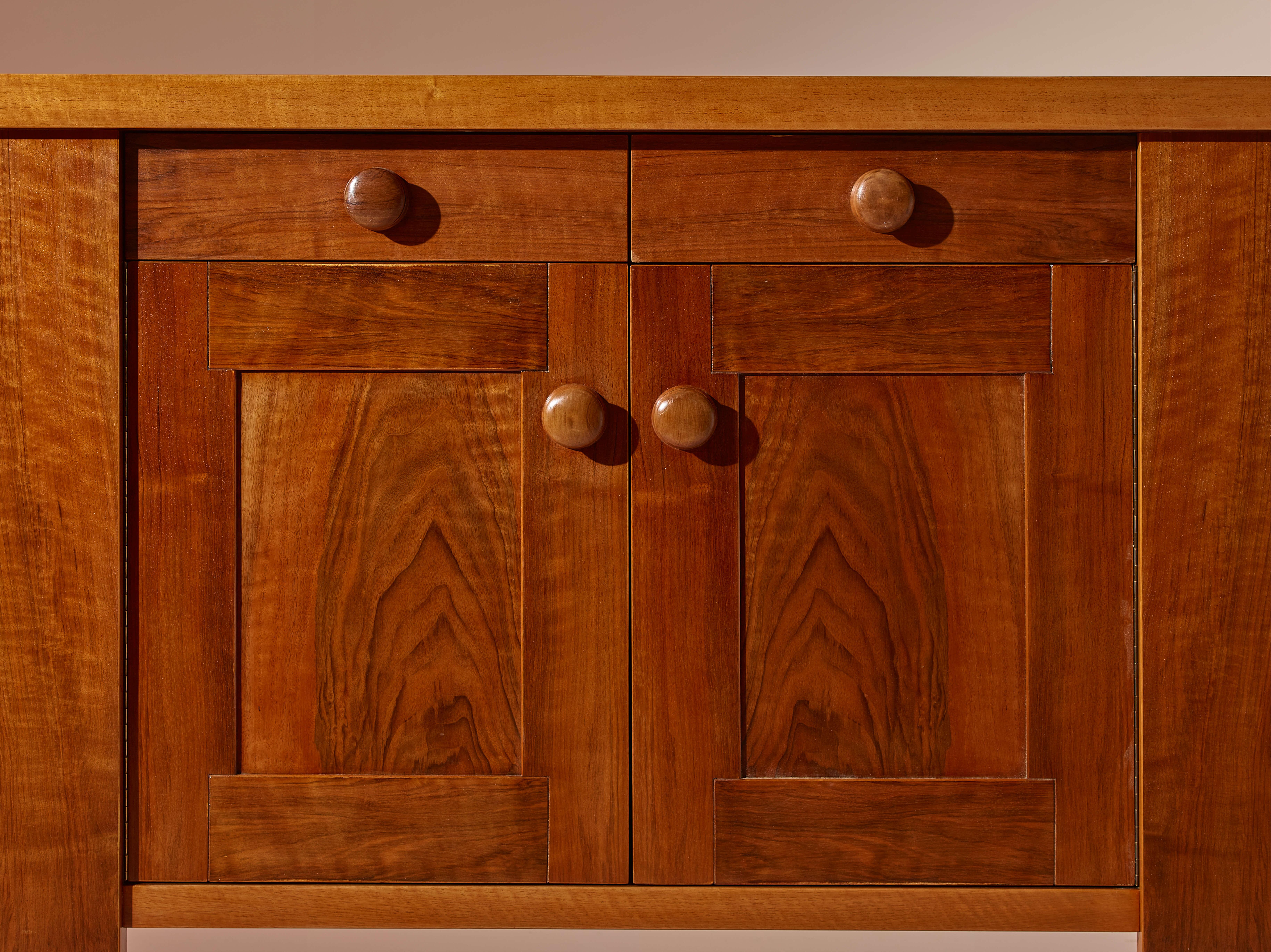 Silvio Coppola walnut sideboard by Bernini, Italy, 1960s For Sale 5