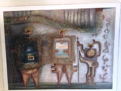 Familia del Sol Pintura original al óleo y arena en tres dimensiones Tres chakras