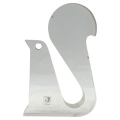 Silvio Russo, sculpture d'écureuil en lucite, Guzzini Italie 1970