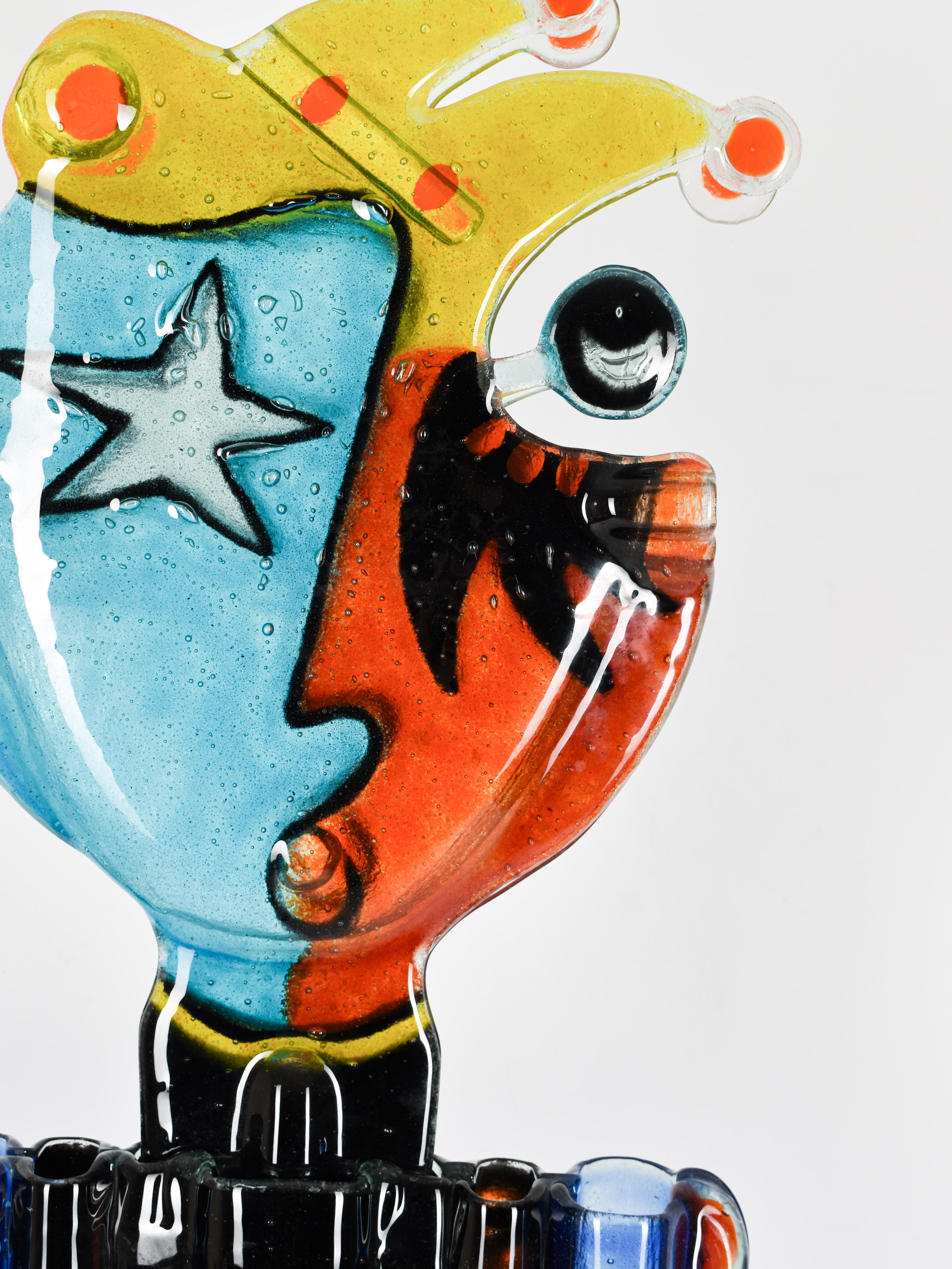 Stars - Murano glass sculpture - Silvio Vigliaturo - Italy For Sale 3
