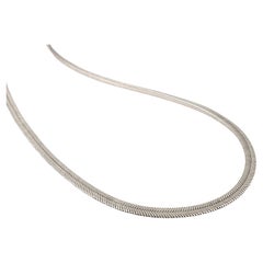 Silvorra 24.5 Inch Statement Robe Chain Necklace in Solid 925 Sterling Silver