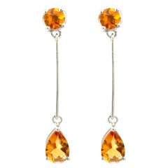 Silver Drop Earrings