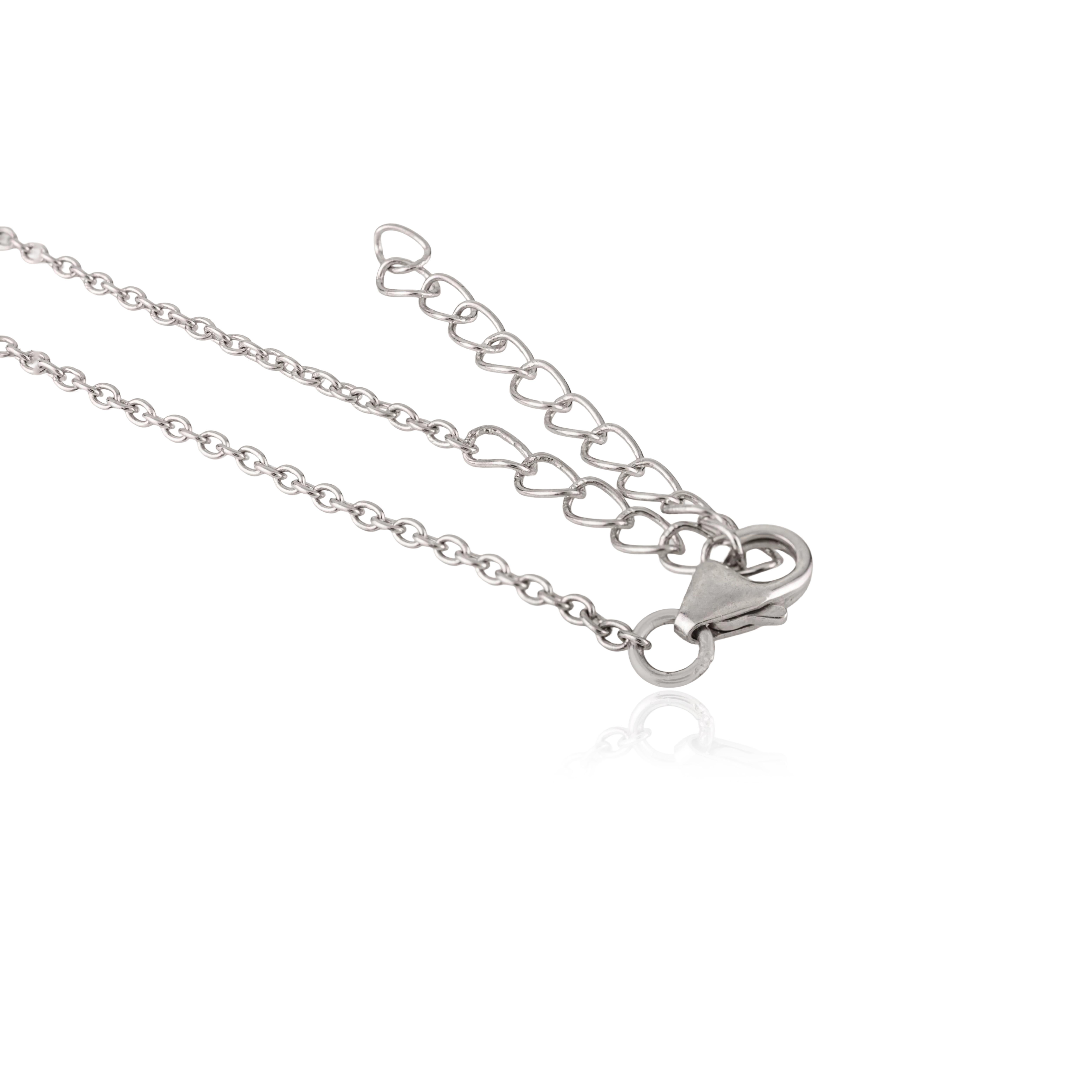 Silvorra Corazón Topacio Limón Bisel Engastado Collar Colgante Plata de Ley 925 en venta 3