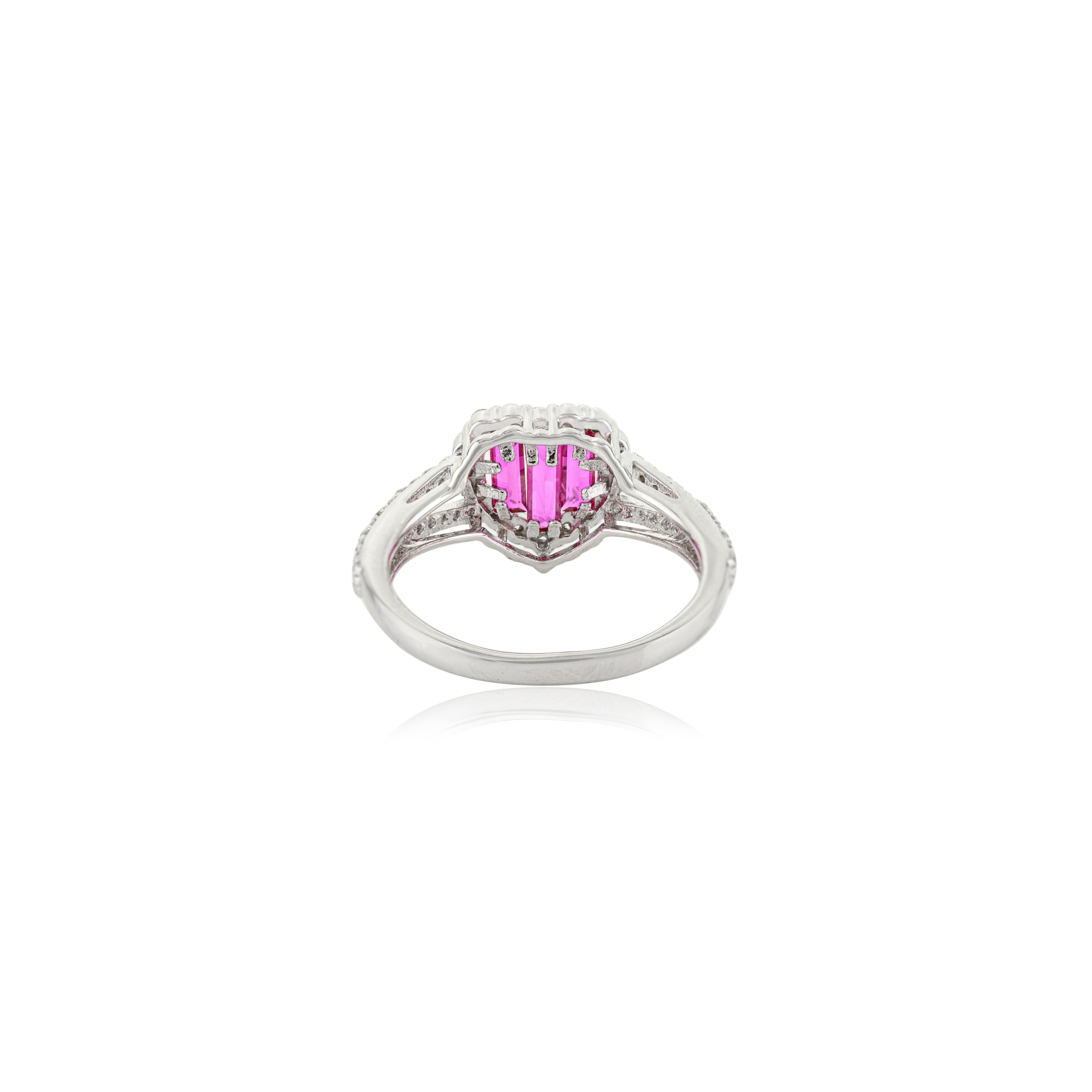 in vendita:  Anello a forma di cuore con zirconi rosa e bianchi in argento 925 di Silvorra 5