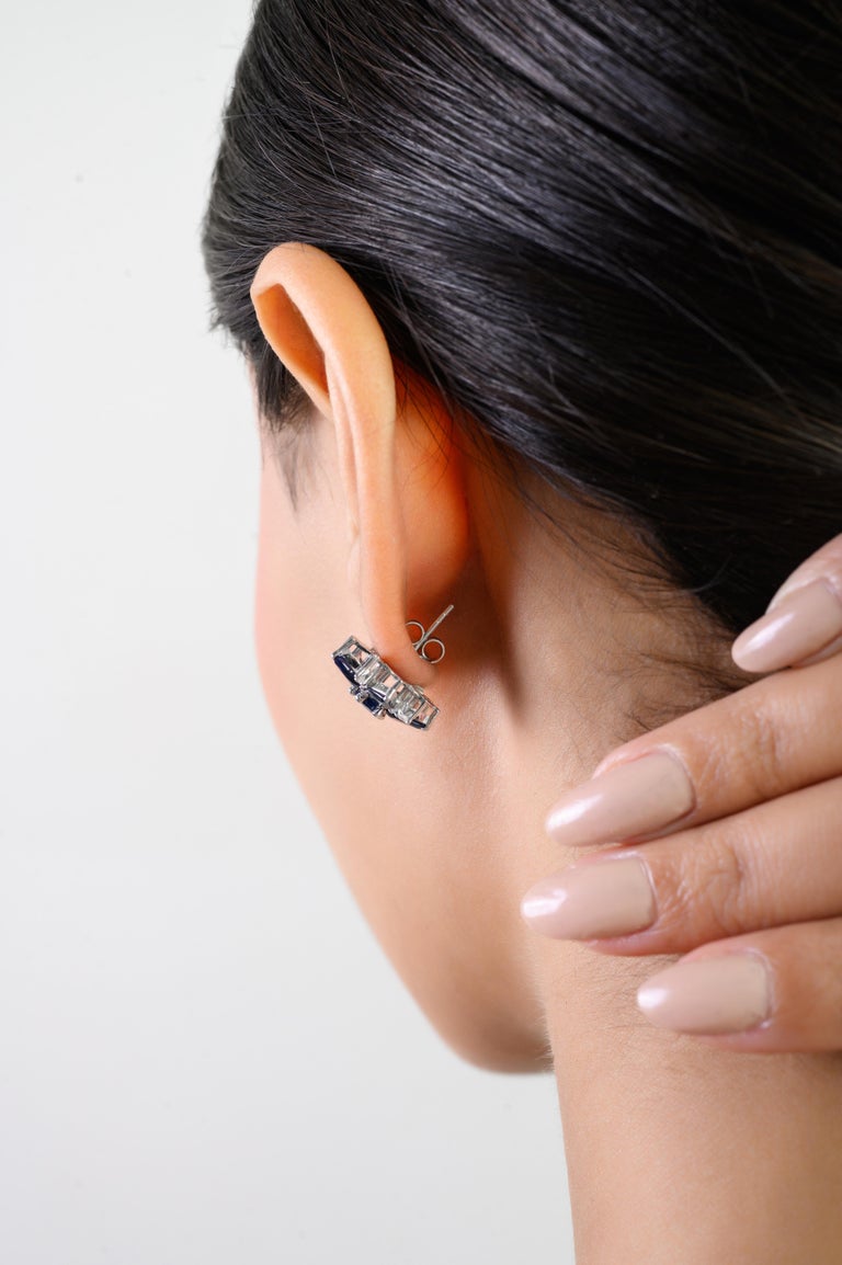 Boucles D'oreilles Clou Zircon Argenté - Pierre Ronde 4mm Brillante - Neuf Avec étiquettes