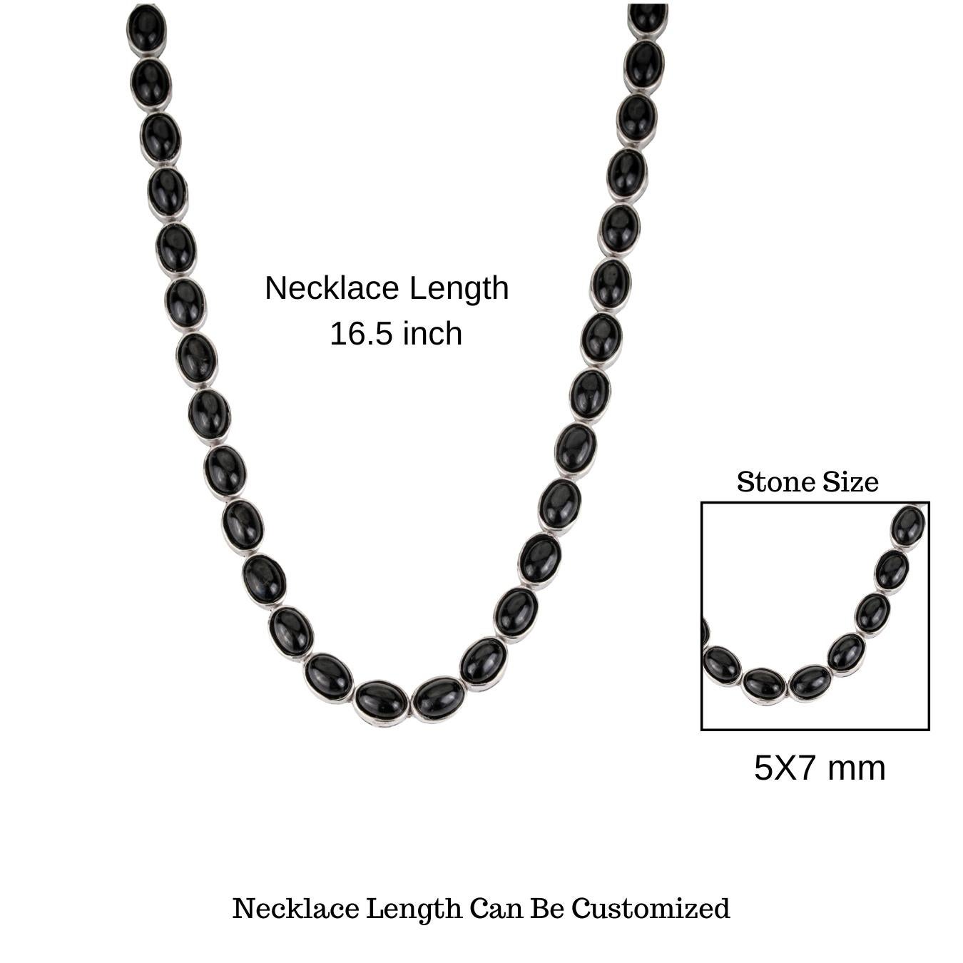 Silvorra Solid Silver Statement Natural Black Sta… - image 11