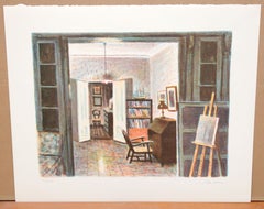 Litografia sobre papel - Donde vive la memoria - Tiraje: 1/250