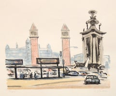 Litografia sobre papel - Pasajes de Barcelona - Tiraje: 13/250