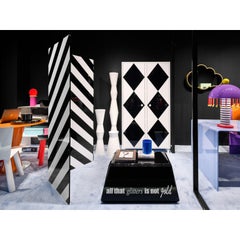 Simbolo Room Divider in Powder-Coated Aluminum by altreforme