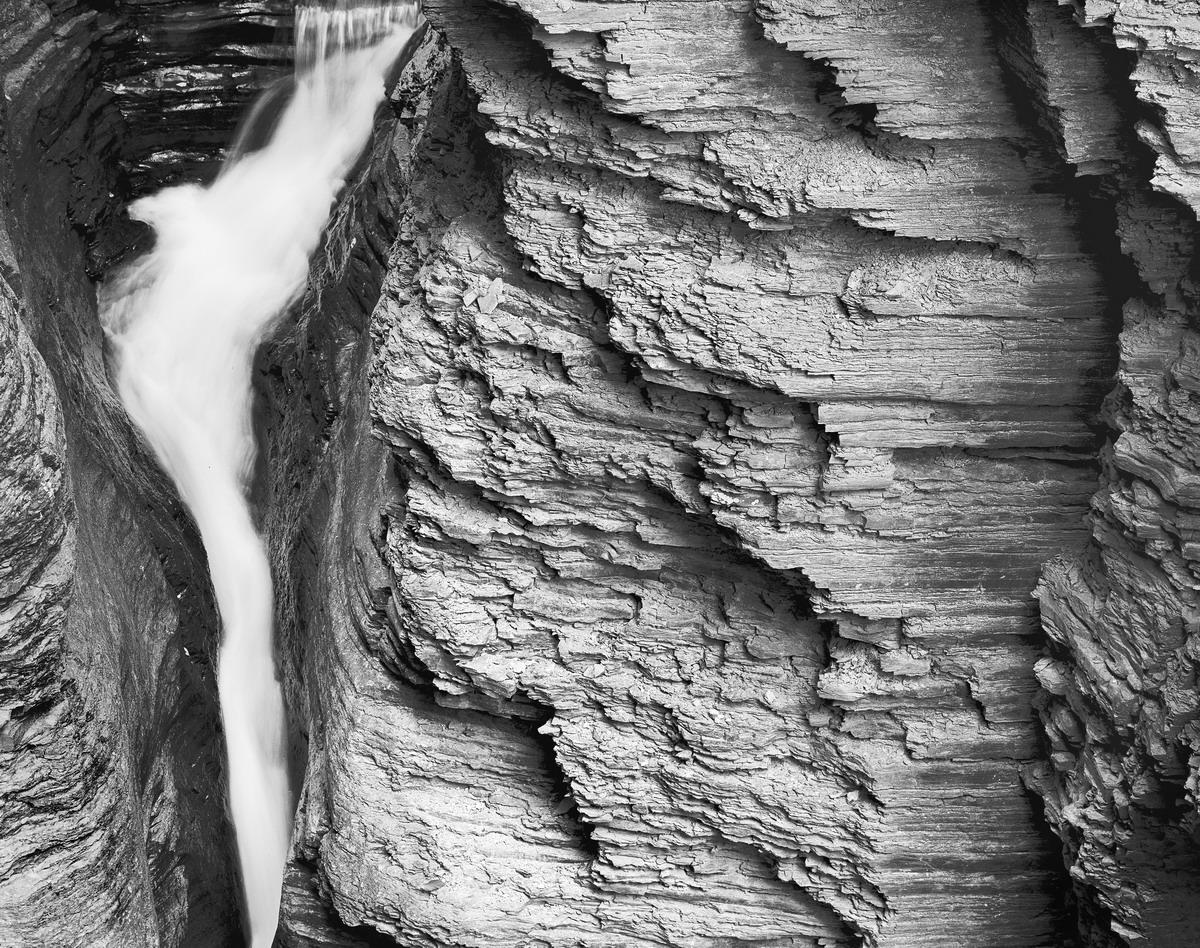 Simeon Posen Black and White Photograph - Watkin's Glen - 121302