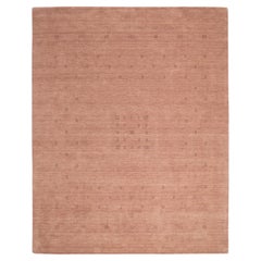 Simi Hand Loomed Bohemian Tribal Wool 2' 6" x 8' 0" Peach Area Rug