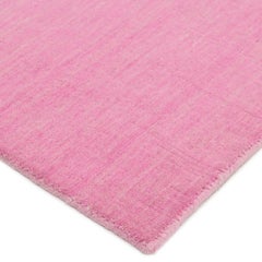 Simi Hand Loomed Bohemian Tribal Wool 6' 0" x 9' 0" Pink Area Rug