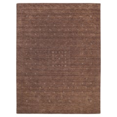 Simi Hand Loomed Bohemian Tribal Wool 8' 0" x 10' 0" Brown Area Rug