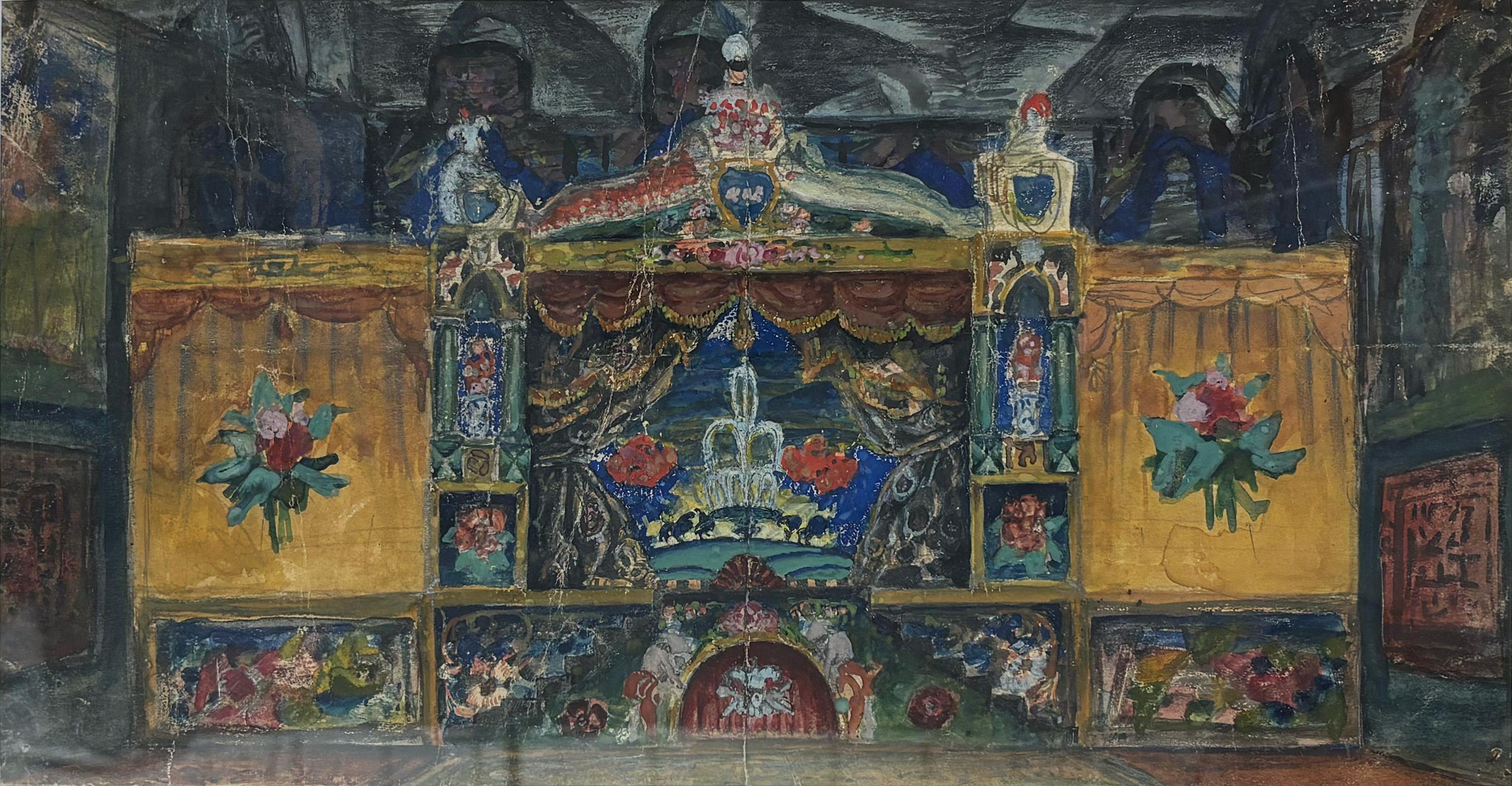 Scenografia, teatro e palcoscenico - Painting Altro stile artistico di Simka Simkhovitch