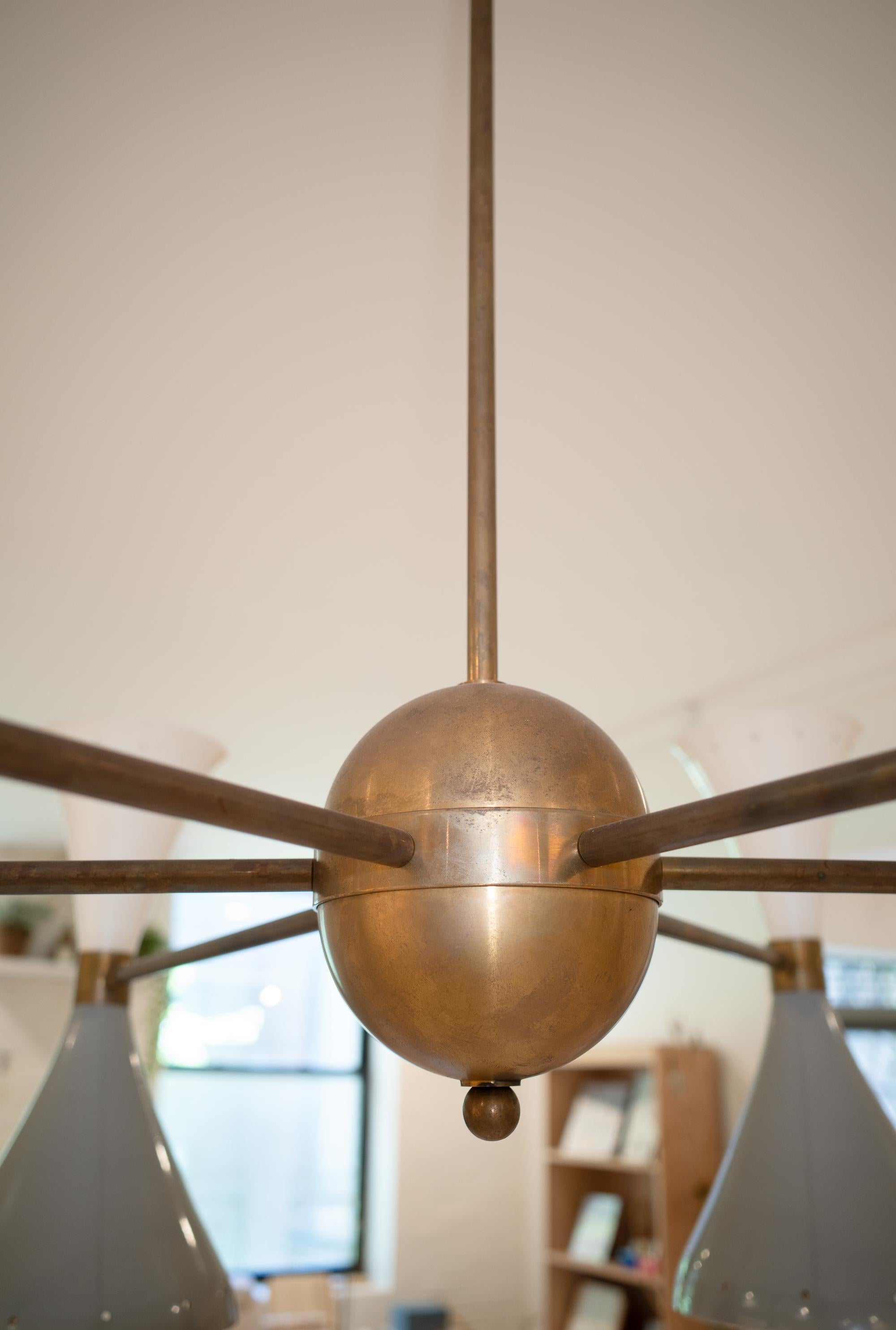 Simmetrico Chandelier by Stilnovo For Sale 1