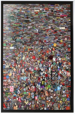 "Book Collection Palette", stampa contemporanea a pigmenti di Simmons & Burke