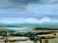 Canada Sky and Land, oil landscape painting on canvas
