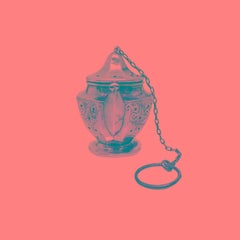 Simon Brothers Sterling Silver Tea Kettle Tea Strainer/Infuser