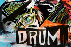 Simon Buch Petersen Painting 'Drum', Composition