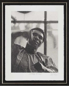 Muhammed Ali, Silkscreen on Paper Painting by Simon Claridge