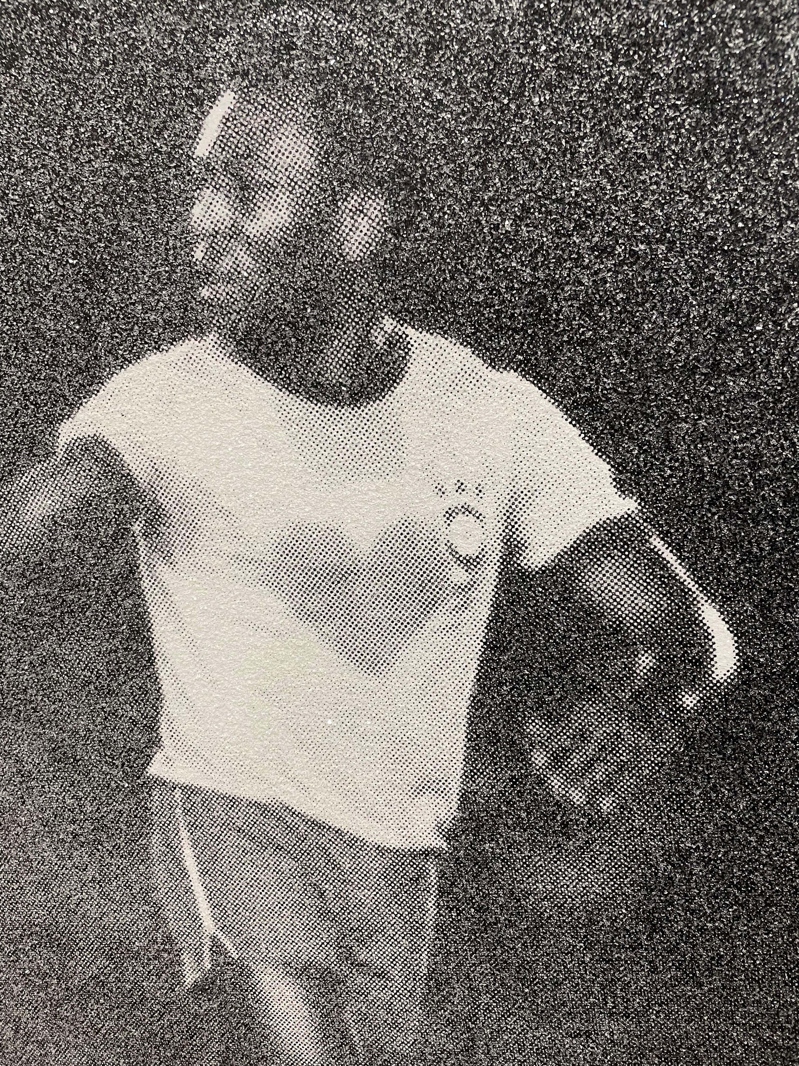 Pelé – Print von Simon Claridge