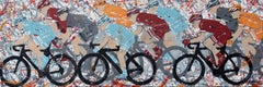 Road Race, Painting, Acrylic on Canvas