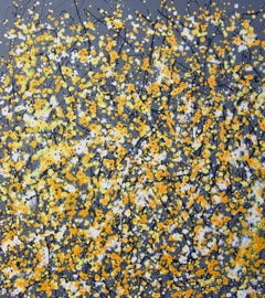 Yellow Blossom, Painting, Acrylic on Canvas