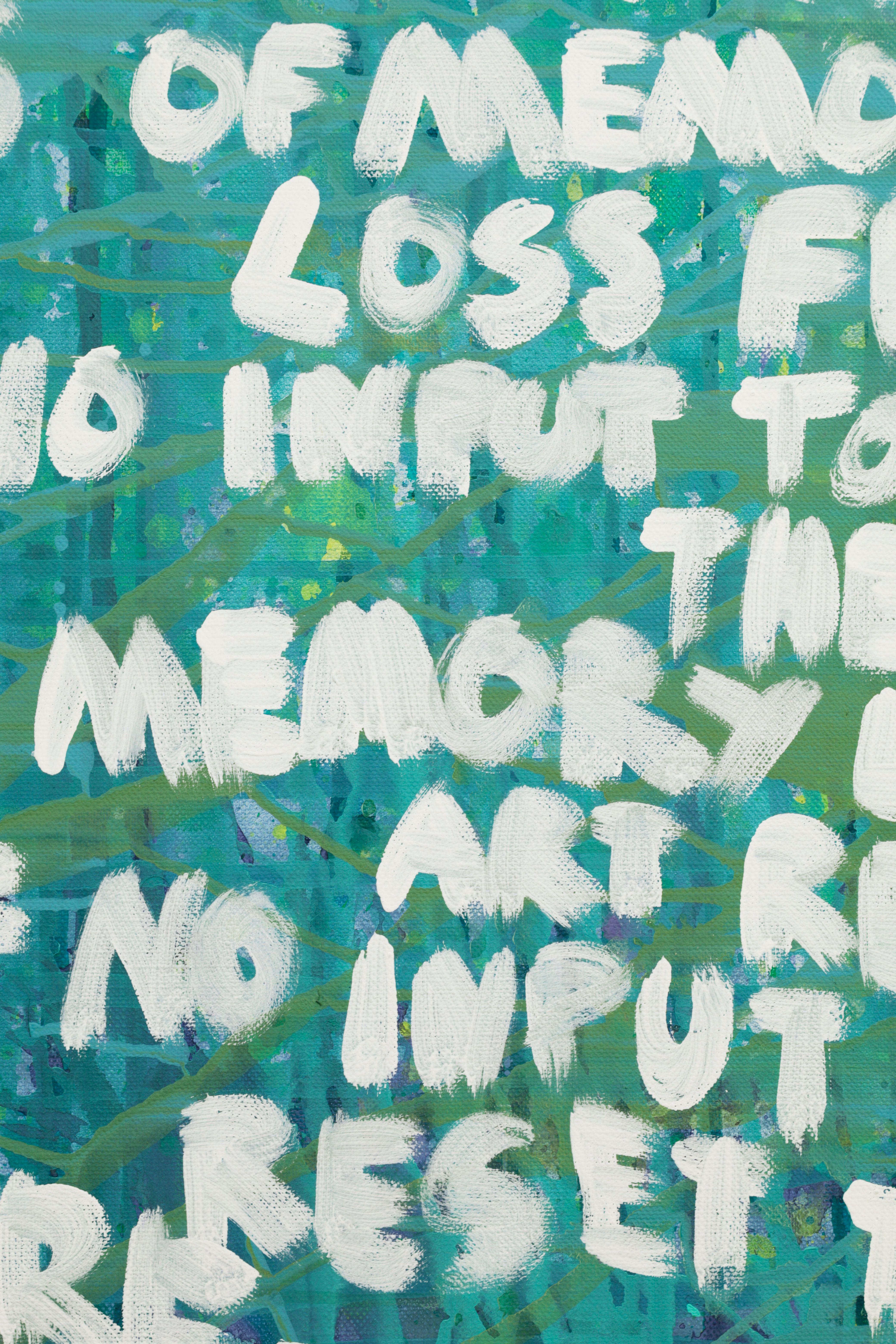 2 Months Of, Gemälde, Acryl auf Leinwand (Zeitgenössisch), Painting, von Simon Findlay