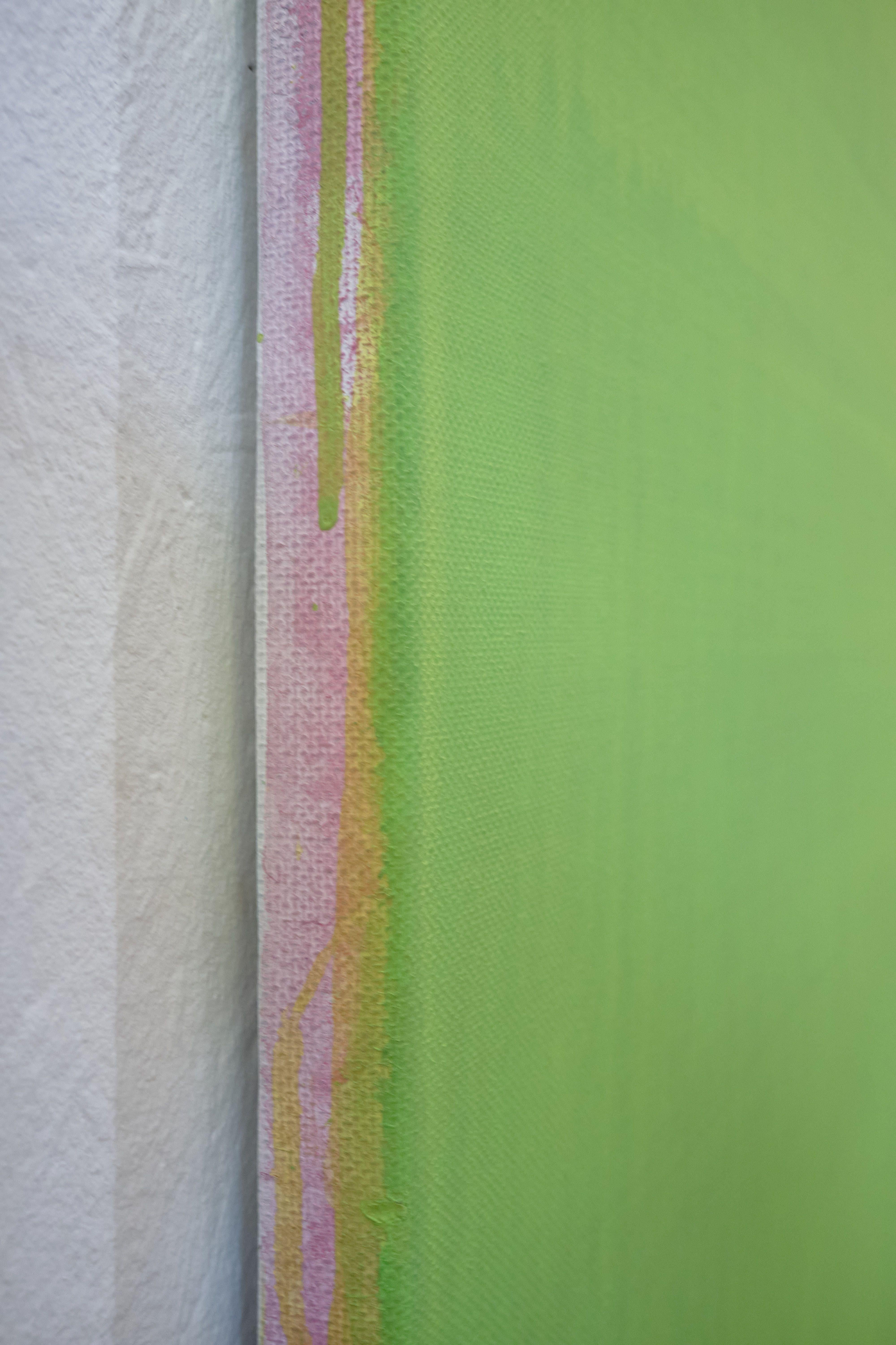 Quasi giallo, Pittura, Acrilico su tela - Painting di Simon Findlay