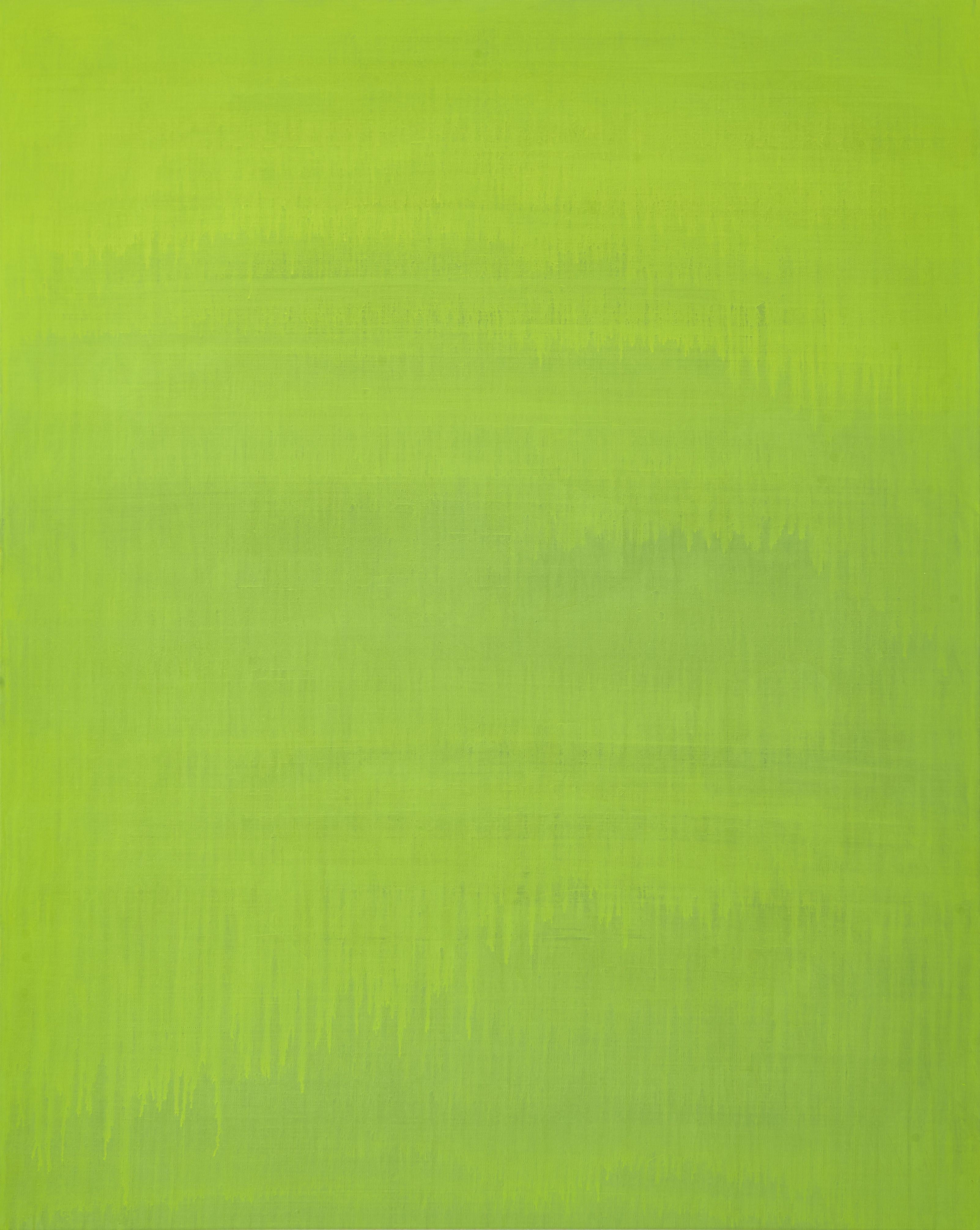Almost Yellow, Gemälde, Acryl auf Leinwand