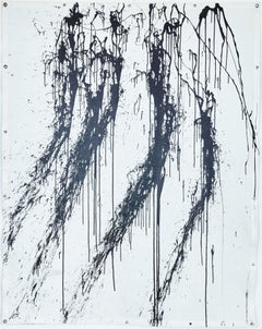 Schwarz auf Weiß, Sechs Hits, Gemälde, Acryl auf anderen