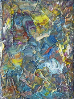Farblandschaft 15, Gemälde, Öl auf Leinwand