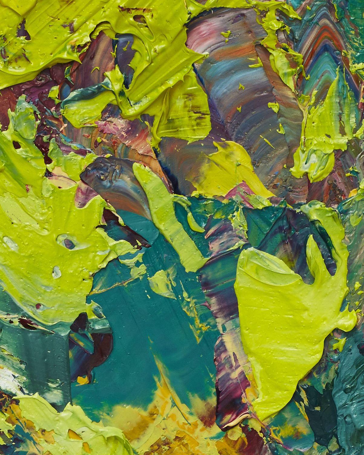 Colourscape 29, Pittura, Olio su tela - Painting di Simon Findlay