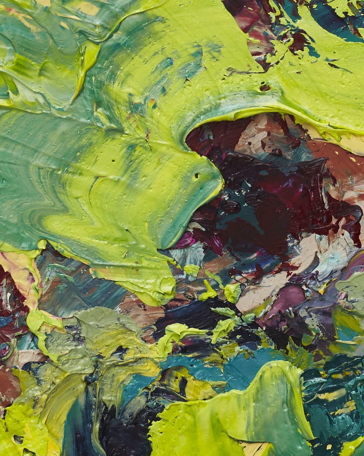 Colourscape 29, Pittura, Olio su tela - Painting Astratto di Simon Findlay