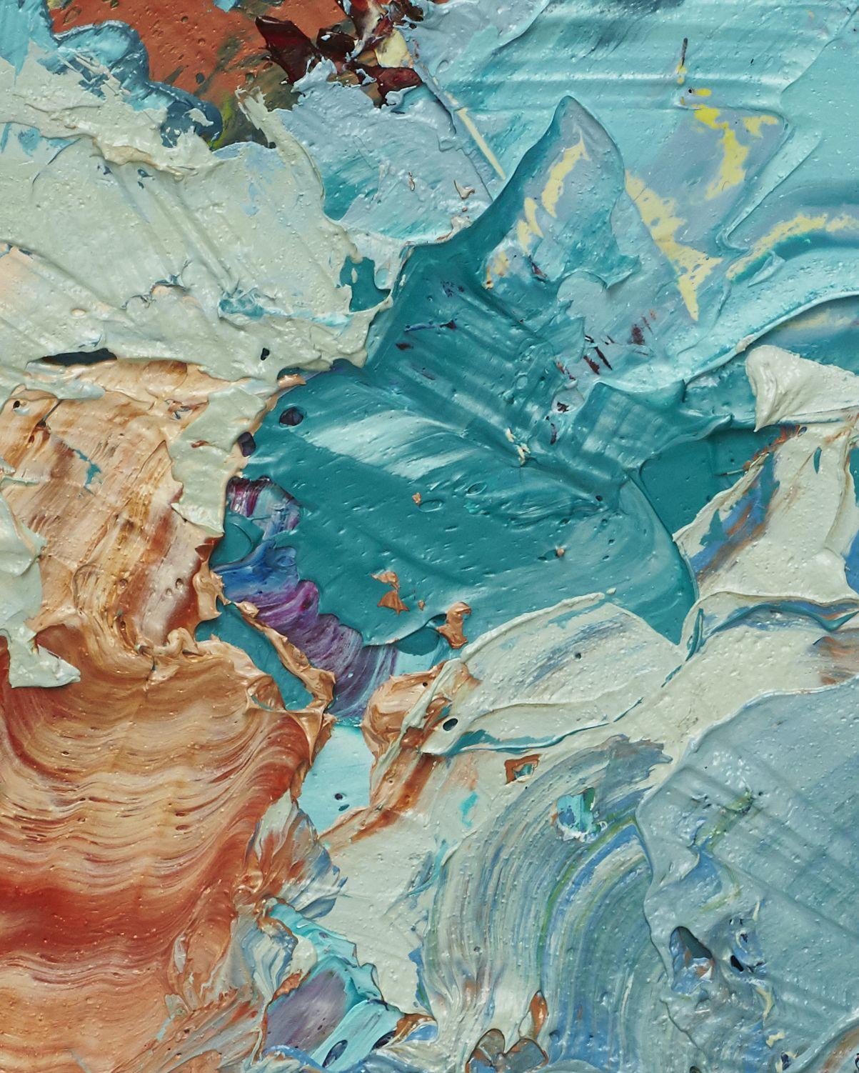 Colourscape 30, Pittura, Olio su tela - Painting di Simon Findlay