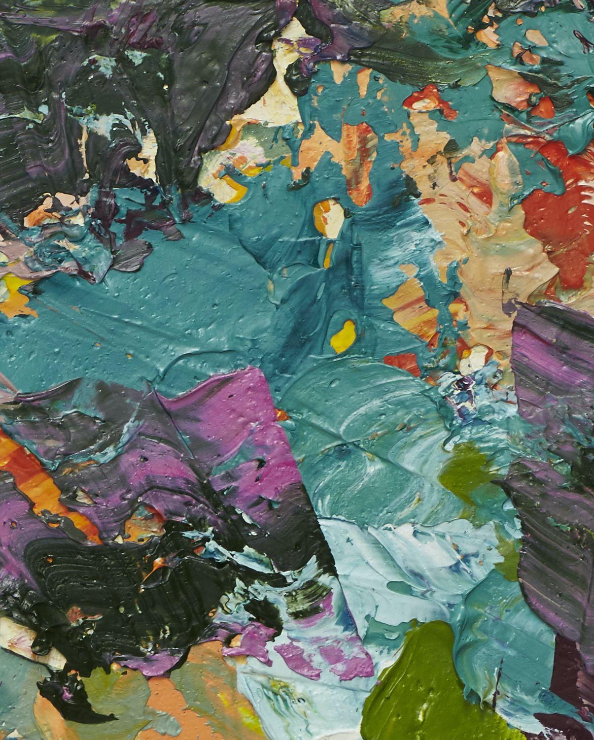Colourscape 33, Pittura, Olio su tela - Painting di Simon Findlay