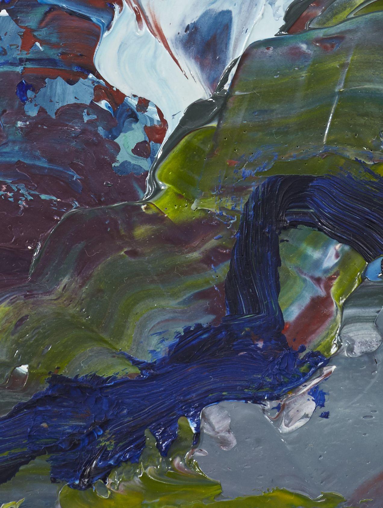 Colourscape 62, Pittura, Olio su tela - Painting di Simon Findlay