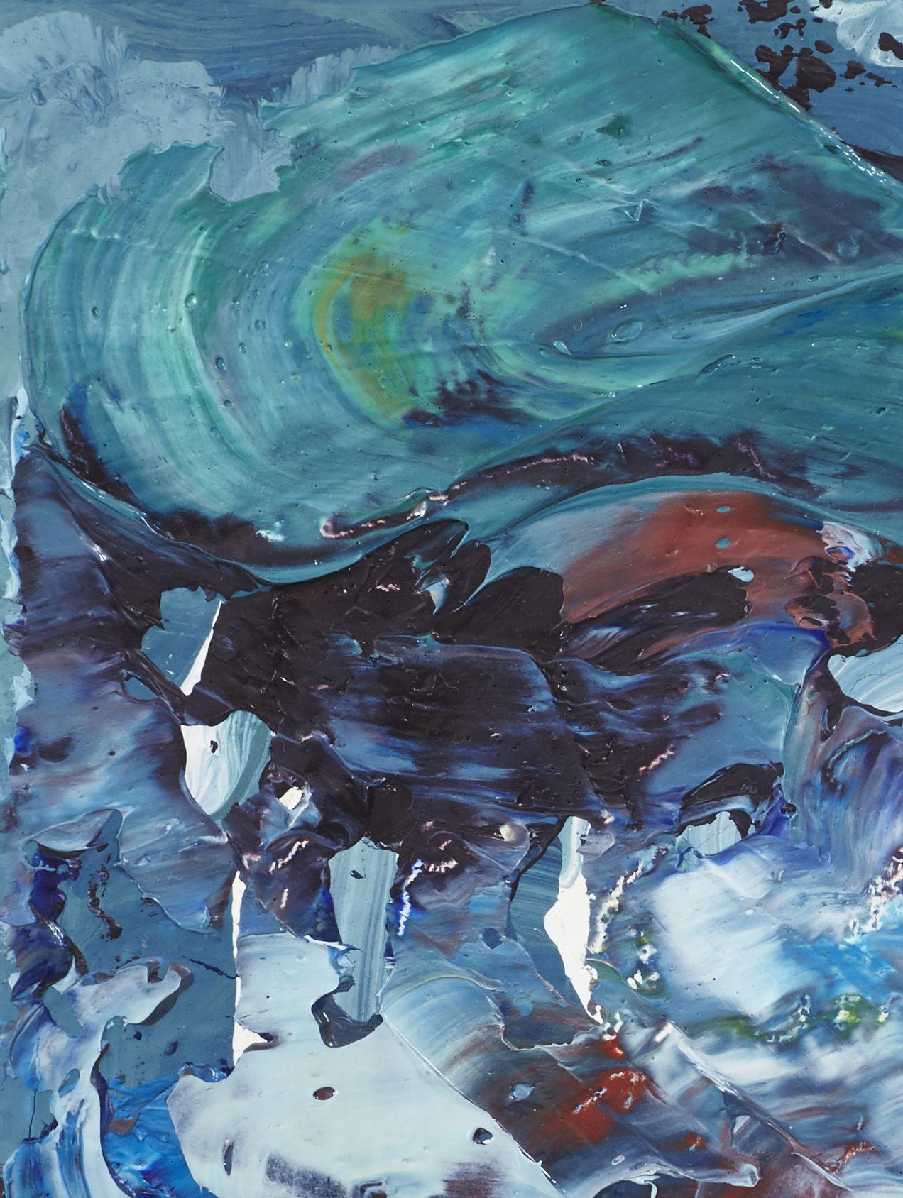 Colourscape 62, Pittura, Olio su tela - Painting Astratto di Simon Findlay