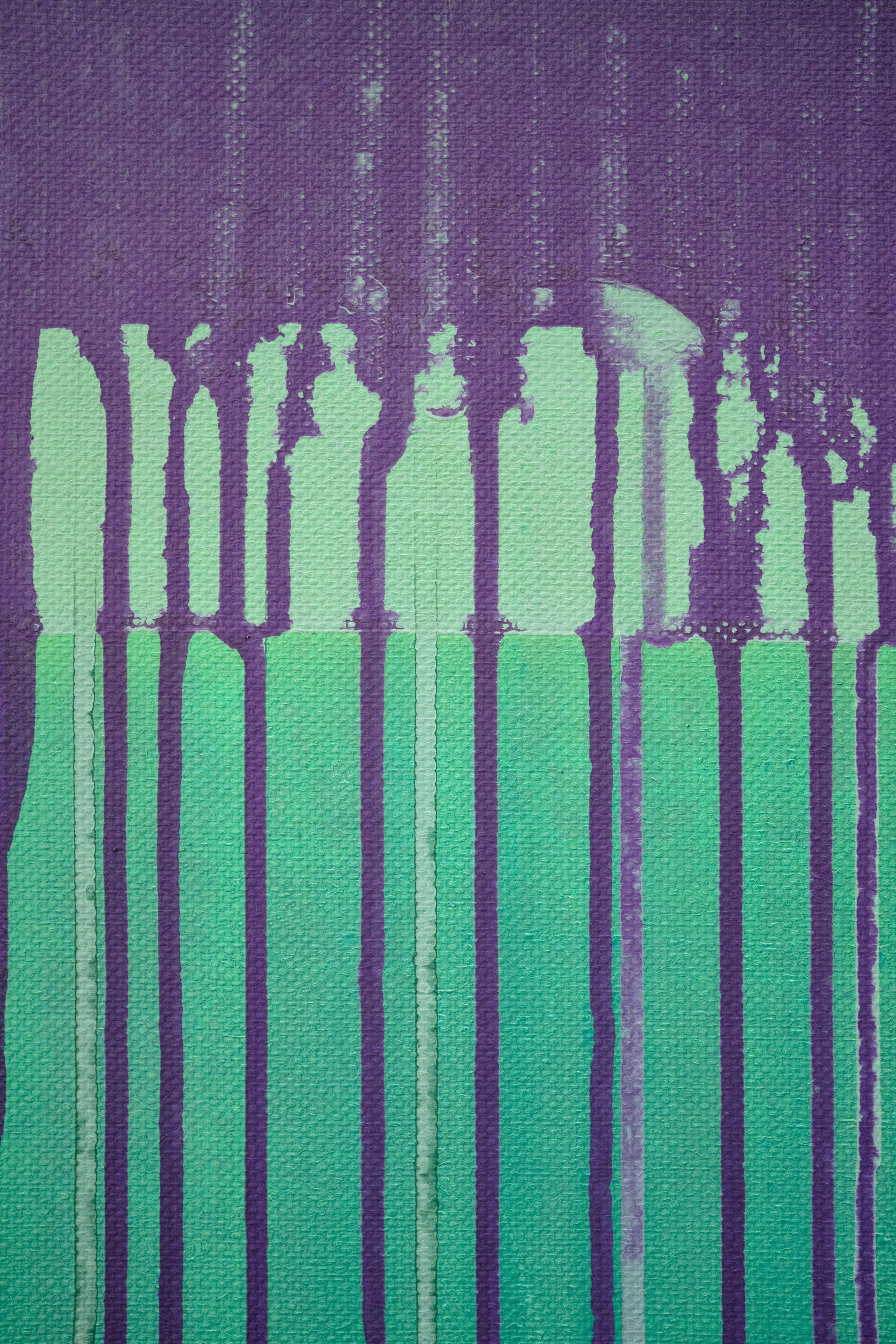 Greene & Greene Giallo, Pittura, Acrilico su tela - Painting di Simon Findlay