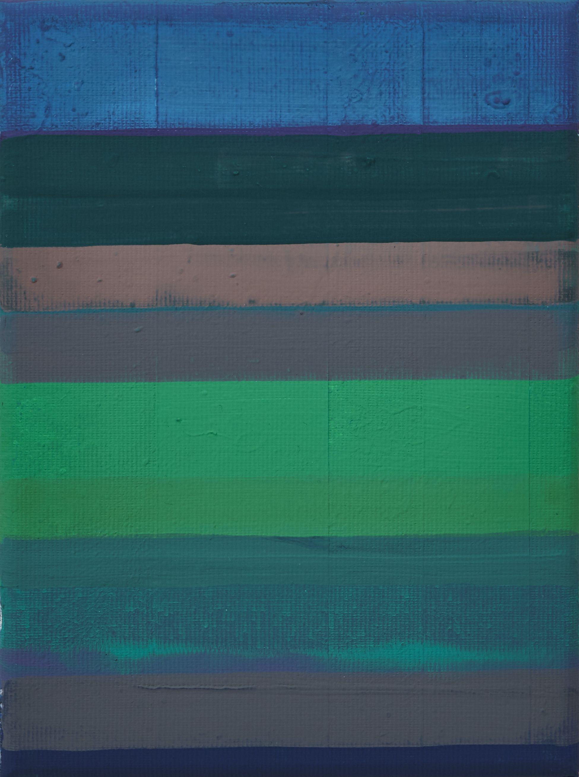 Simon Findlay Abstract Painting - Horizontal Lines 13, Painting, Acrylic on Canvas