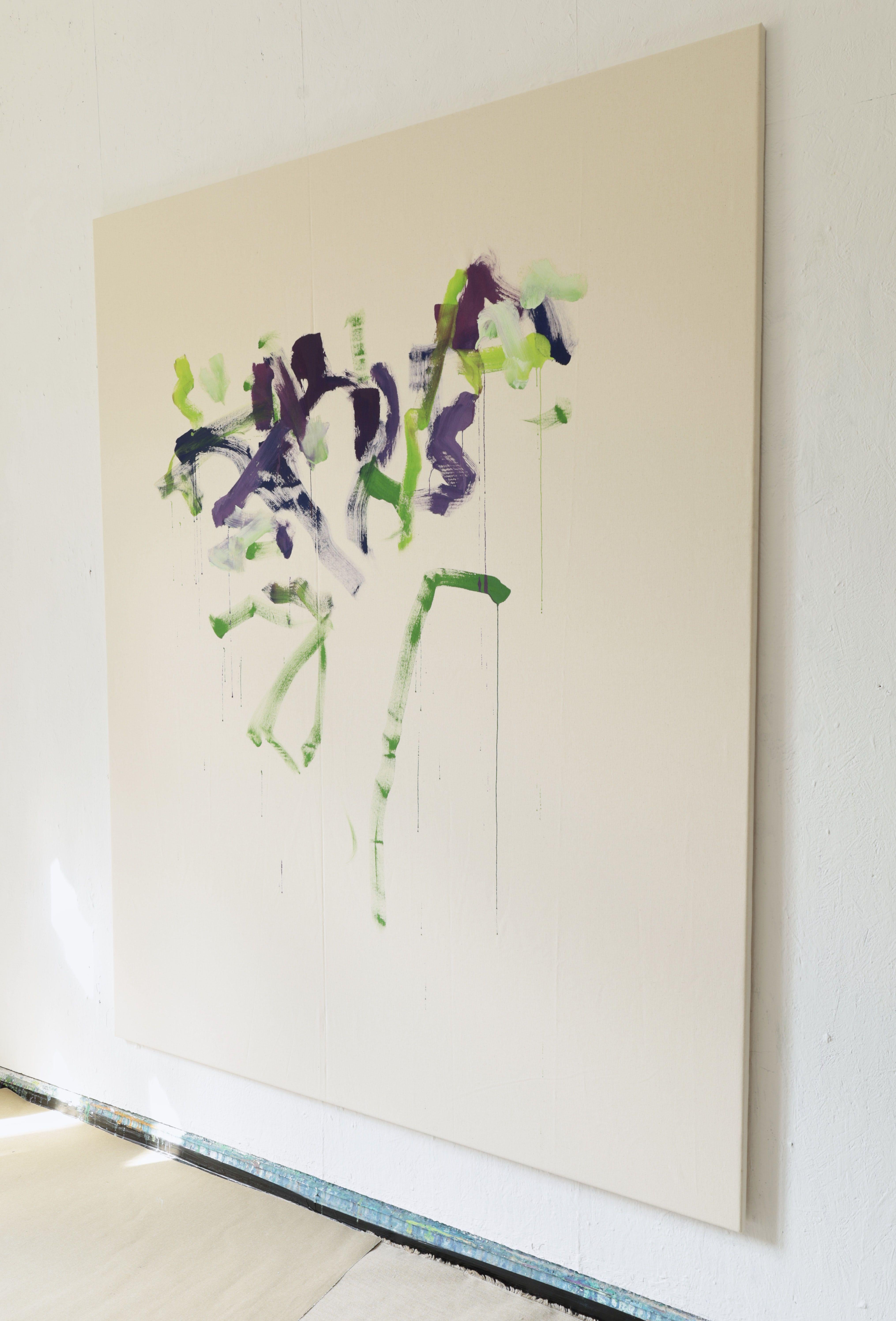 Ich denke immer noch, This Is Over, This Is Not Over, Gemälde, Acryl auf Leinwand (Expressionismus), Painting, von Simon Findlay