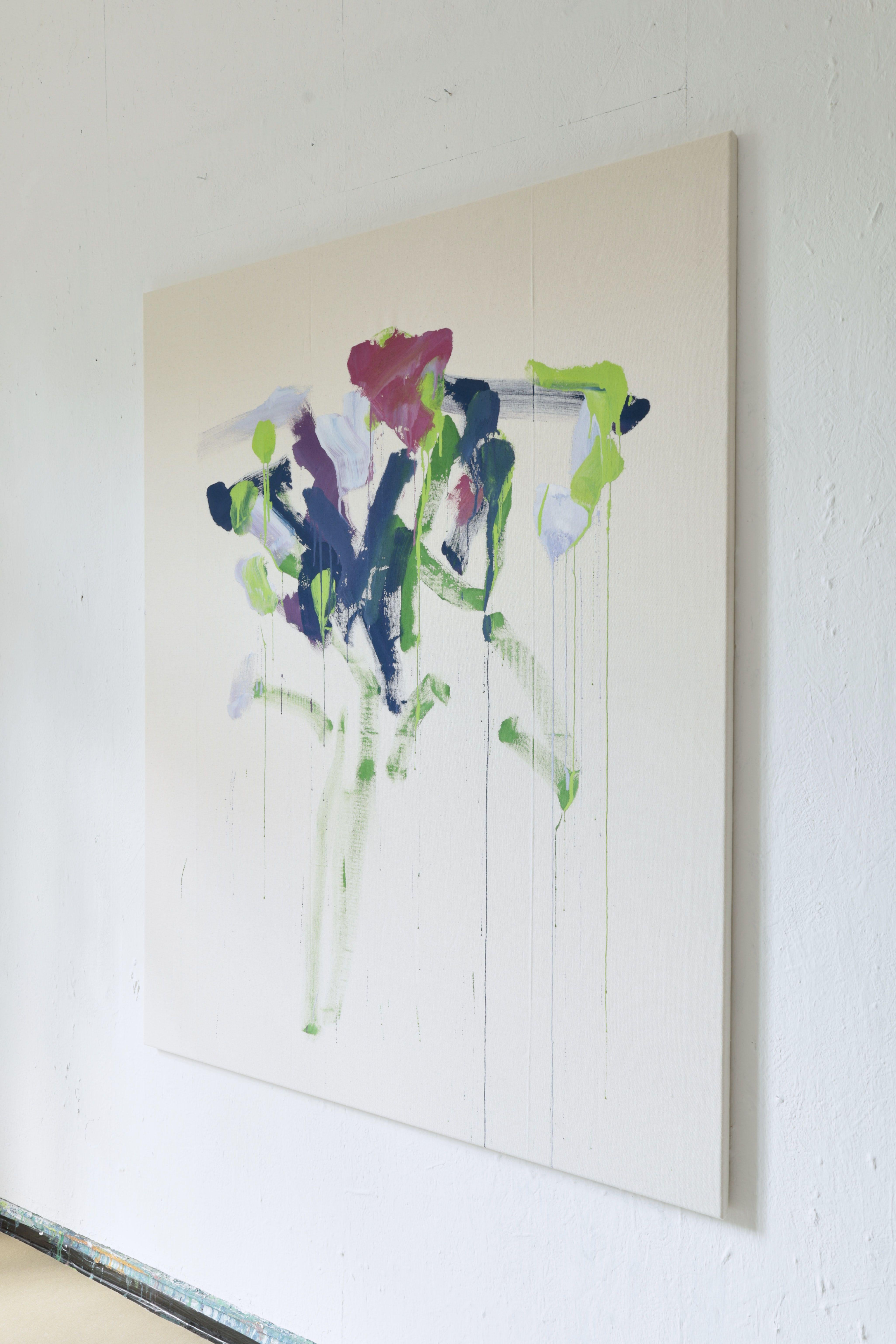 I Keep Thinking This Is Over, This Is Not Over, Painting, Acrylic on Canvas For Sale 1